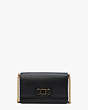 Kate Spade,Morgan Bow Embellished Flap Chain Wallet,Evening,
