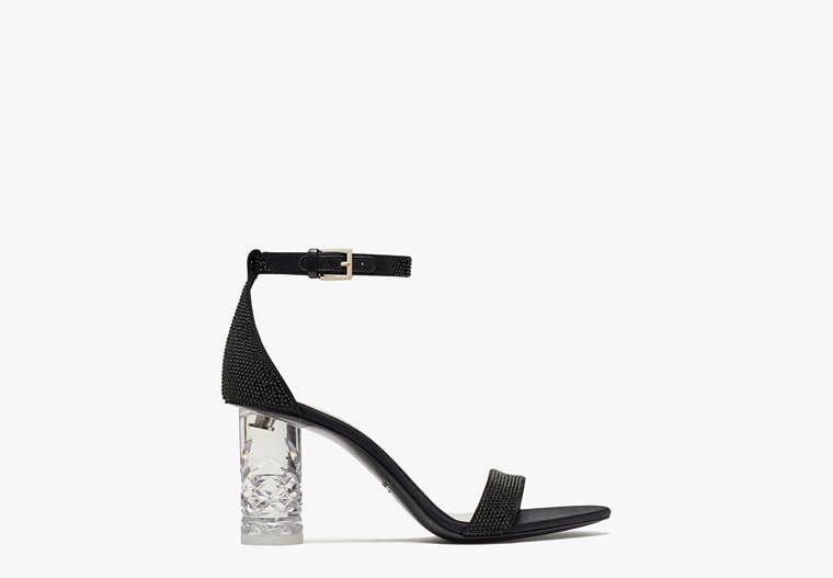 Alora Pavé Sandals, Black, Product