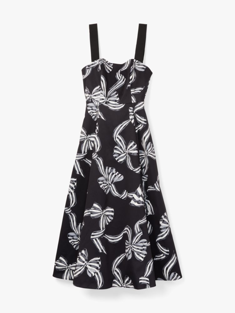 Kate Spade Black White Bow Dress