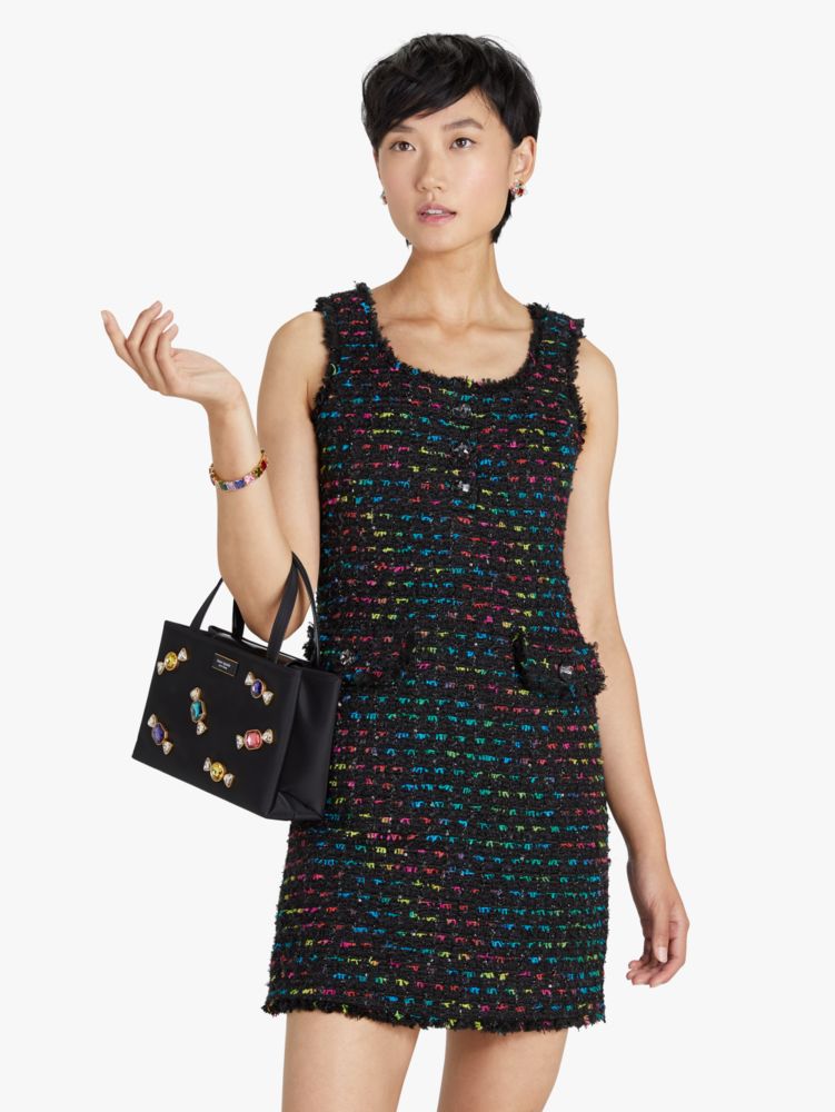 Kate Spade Metallic Tweed Dress