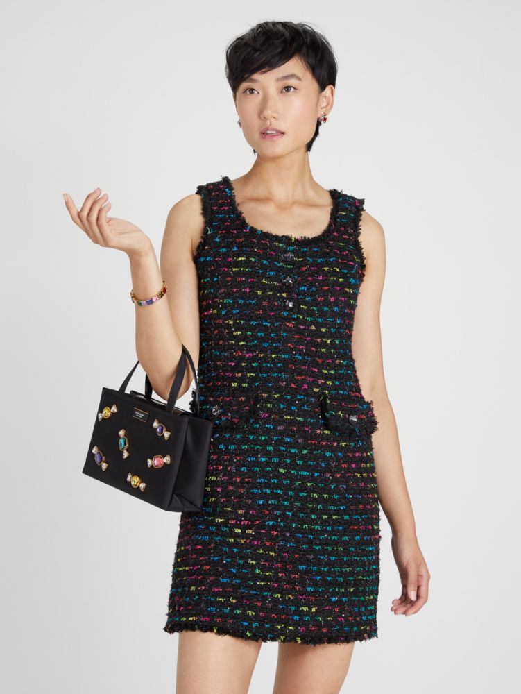 Metallic Tweed Dress | Kate Spade New York