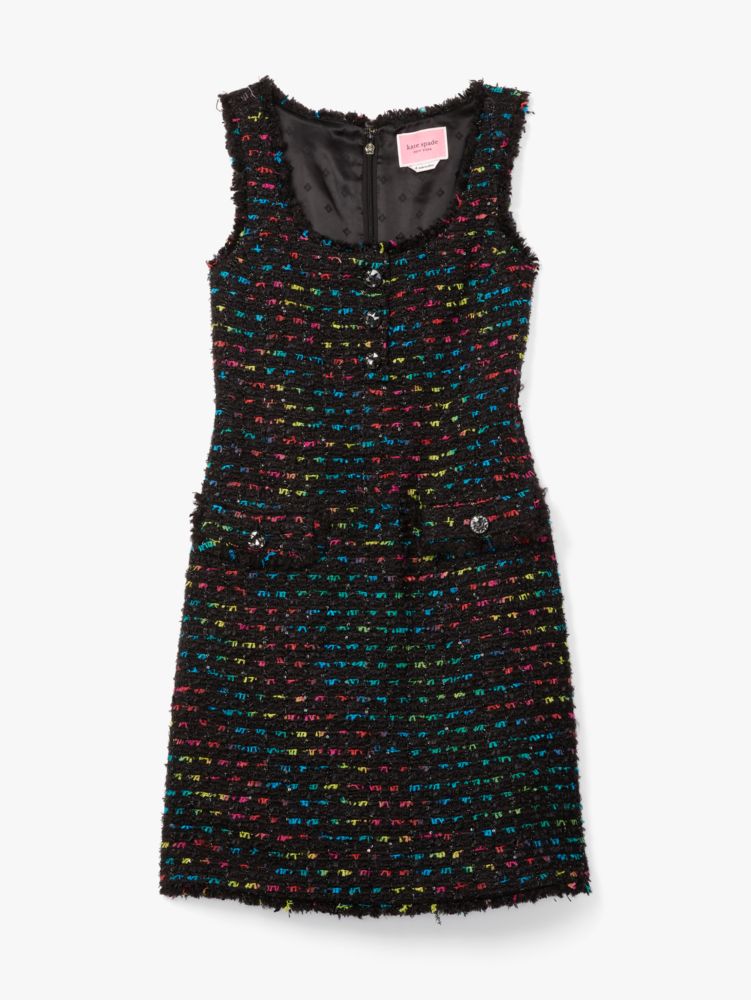 Metallic Tweed Dress | Kate Spade New York