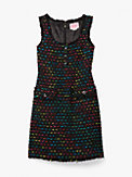 metallic tweed dress, , s7productThumbnail