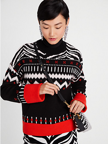 Zebra Fair Isle Sweater, , rr_productgrid