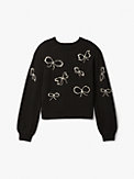 rhinestone bow toss sweater, , s7productThumbnail