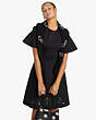 Embroidered Cutwork Ponte Dress, , Product