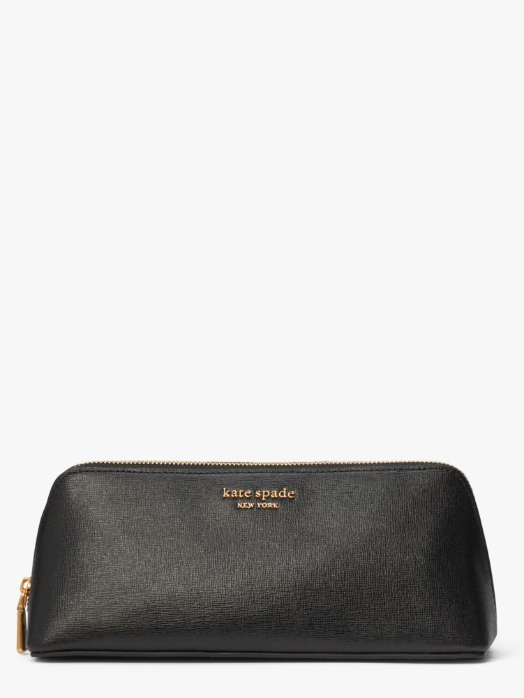 Kate Spade Morgan New Kosmetiktasche Aus Saffianleder