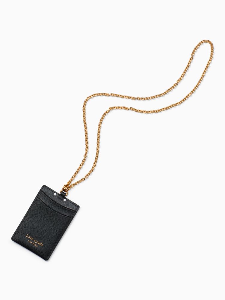 Badge Holder - Leather ID Holder With Lanyard (6 Colors)