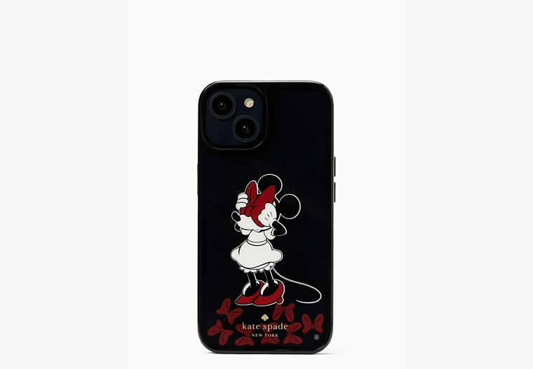 Kate Spade,minnie mouse bow resin iphone 14 case, image number 0