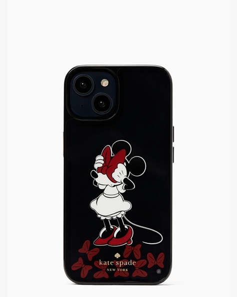 Kate Spade,minnie mouse bow resin iphone 14 case,Multi