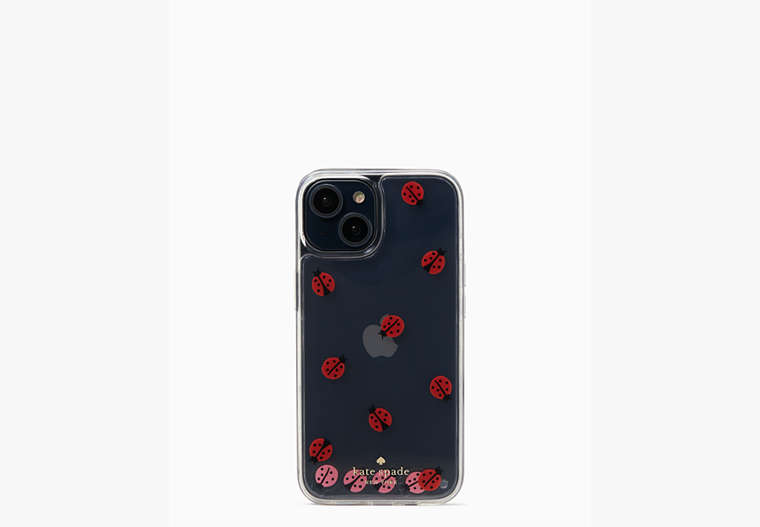 Ladybug Resin iPhone 14 Case, Clear, Product image number 0
