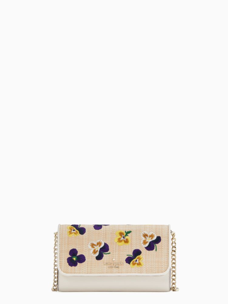 Kate Spade ワイルド ペタル ウィッカー バードハウス クロスボディ