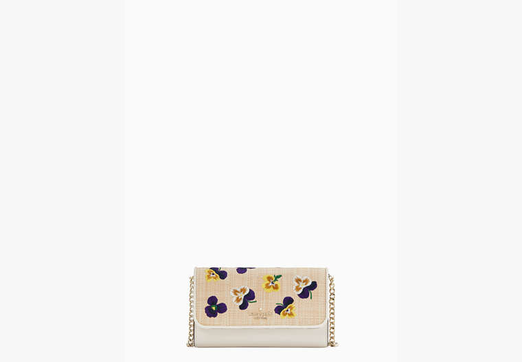 Wild Petal Embroidered Floral Crossbody, Natural Multi, Product image number 0