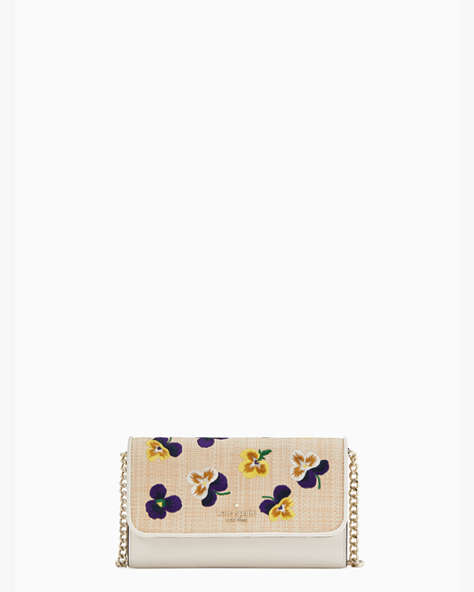 Wild Petal Embroidered Floral Crossbody, Natural Multi, ProductTile