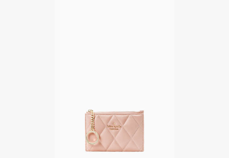 Carey Small Card Holder, Conch Pink, Product image number 0