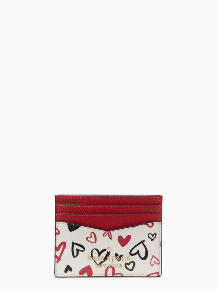 Staci Boxed Small Heart Card Holder | Kate Spade Surprise