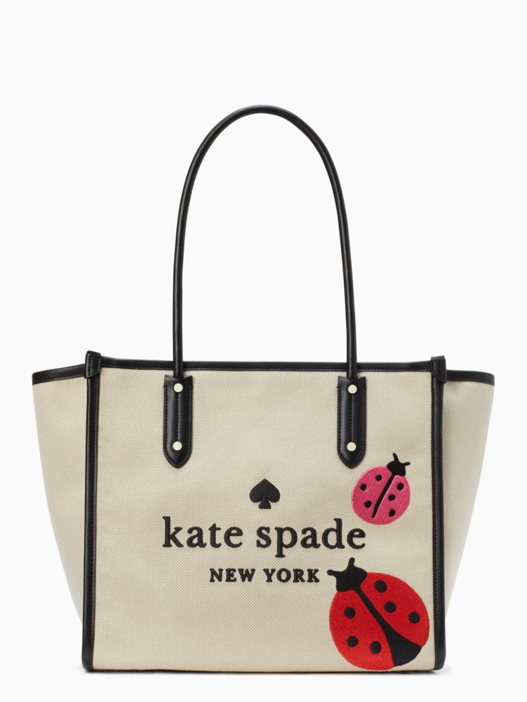 Arriba 62+ imagen kate spade ladybug tote