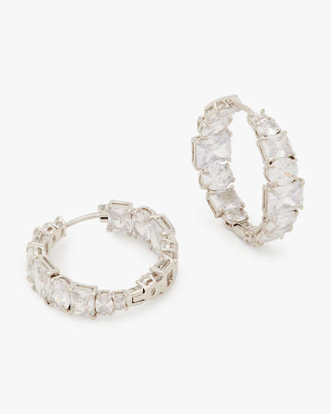 Candy Shop Stone Hoops