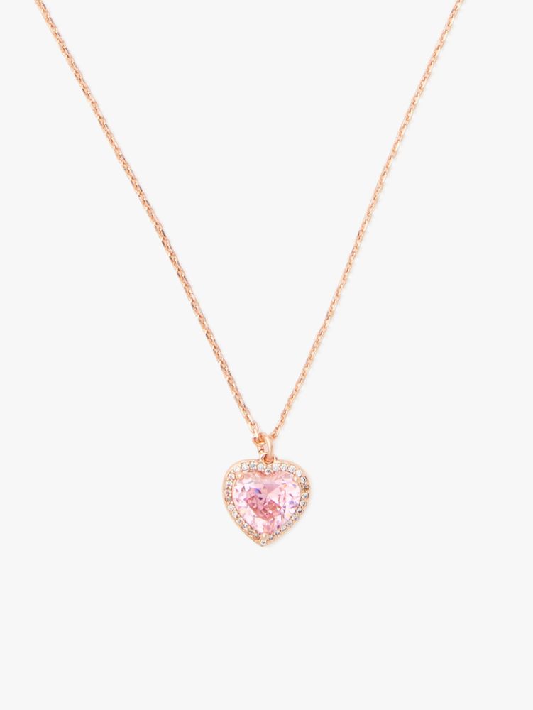 My Love Pave Heart Pendant Kate Spade New York