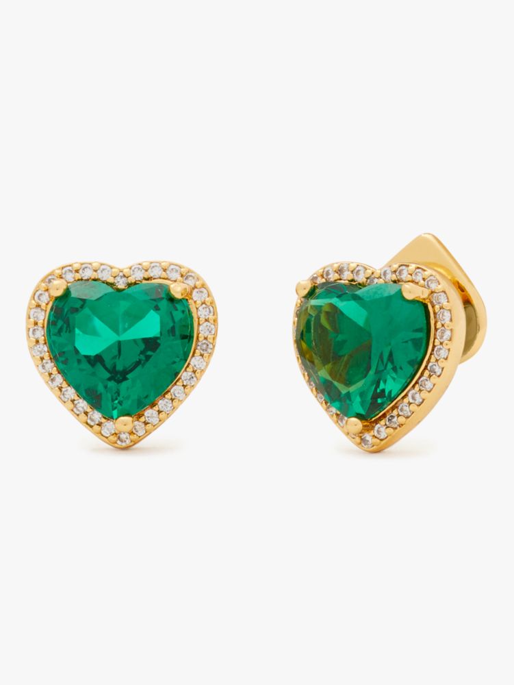 Kate SpadeMy Love Pavé Heart Studs