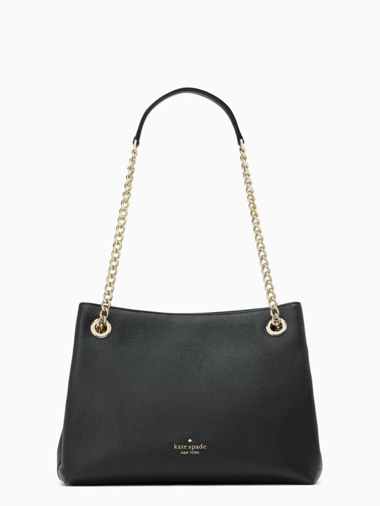 Arriba 83+ imagen kate spade black chain purse Thptnganamst.edu.vn
