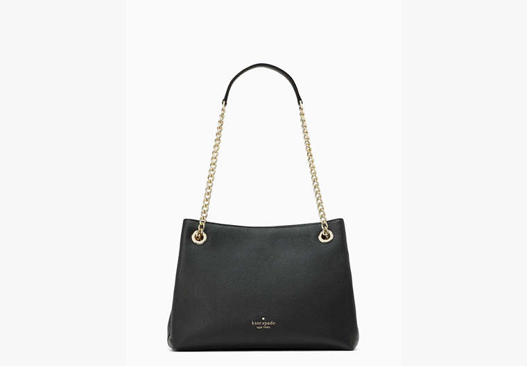 Halle Chain Shoulder Bag, Black, Product image number 0