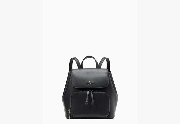 Kristi Medium Flap Backpack, Black, Product image number 0