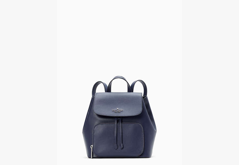 Kristi Medium Flap Backpack, Parisian Navy, Product image number 0
