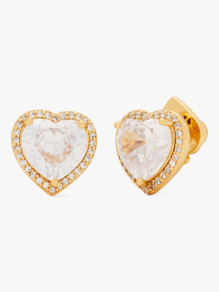 Kate SpadeMy Love Pavé Heart Studs