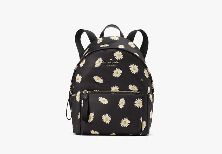 Kate Spade,chelsea nylon medium backpack,Black Multi image number 0