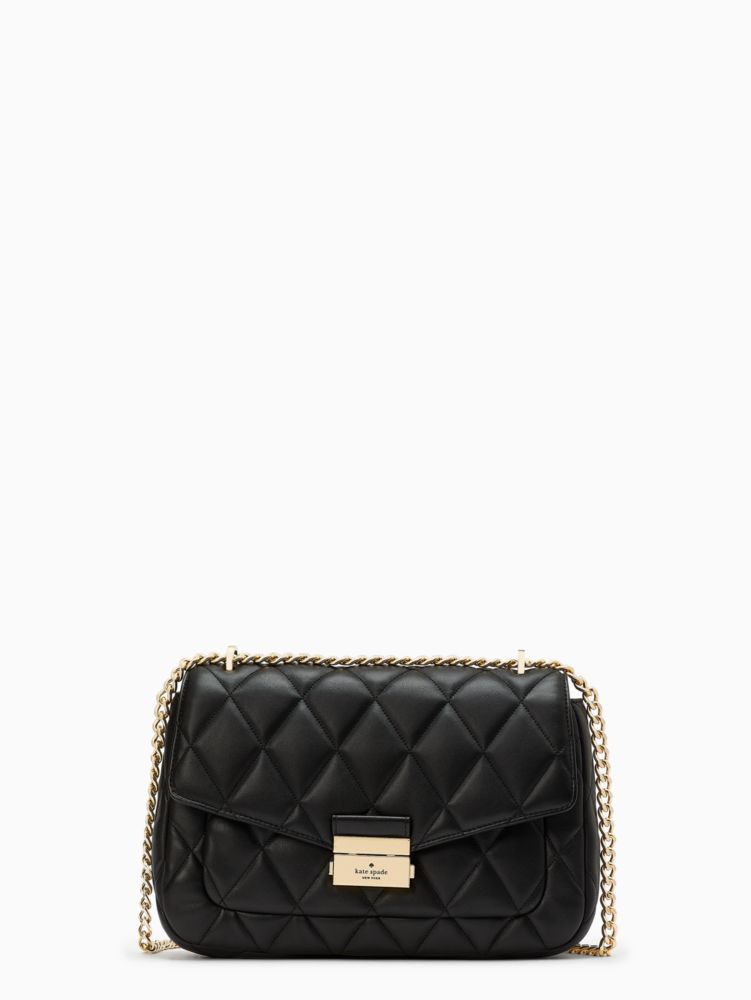 Carey Medium Flap Shoulder Bag