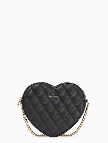 OTHER LOVE SHACK CHAIN QUILTED HEART CROSSBODY, , rr_productgrid