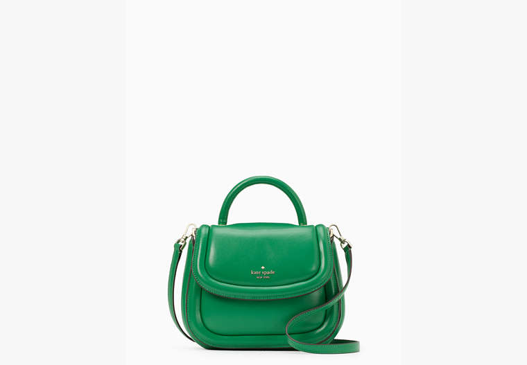 Puffy Top Handle Crossbody, Green Bean, Product image number 0