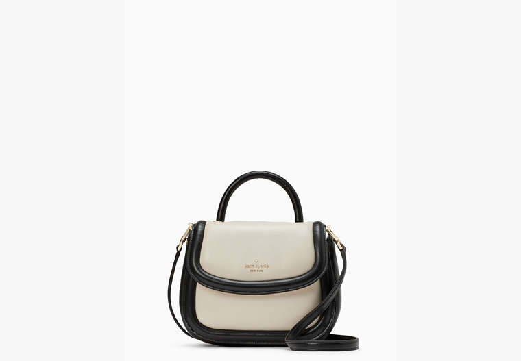 Puffy Top Handle Crossbody, Black Multi, Product image number 0