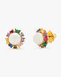Candy Shop Pearl Halo Studs, Multi, Product