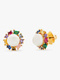 Candy Shop Pearl Halo Studs, , s7productThumbnail