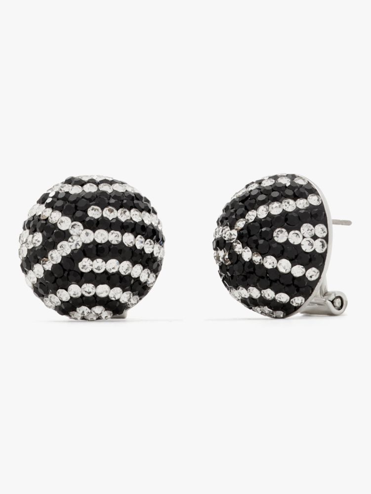 Earn Your Stripes Statement Studs | Kate Spade New York
