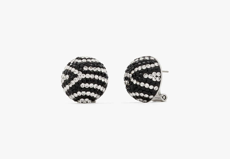 Earn Your Stripes Statement Studs, , Product