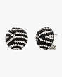 Earn Your Stripes Statement Studs, , Product