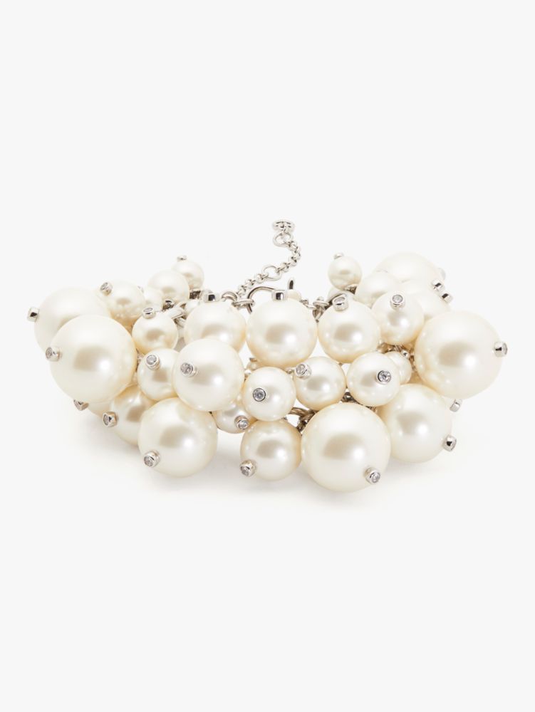 Pearls Please Cluster Bracelet Kate Spade New York