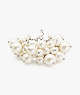 Pearls Please Cluster Bracelet, Cream/Silver, ProductTile