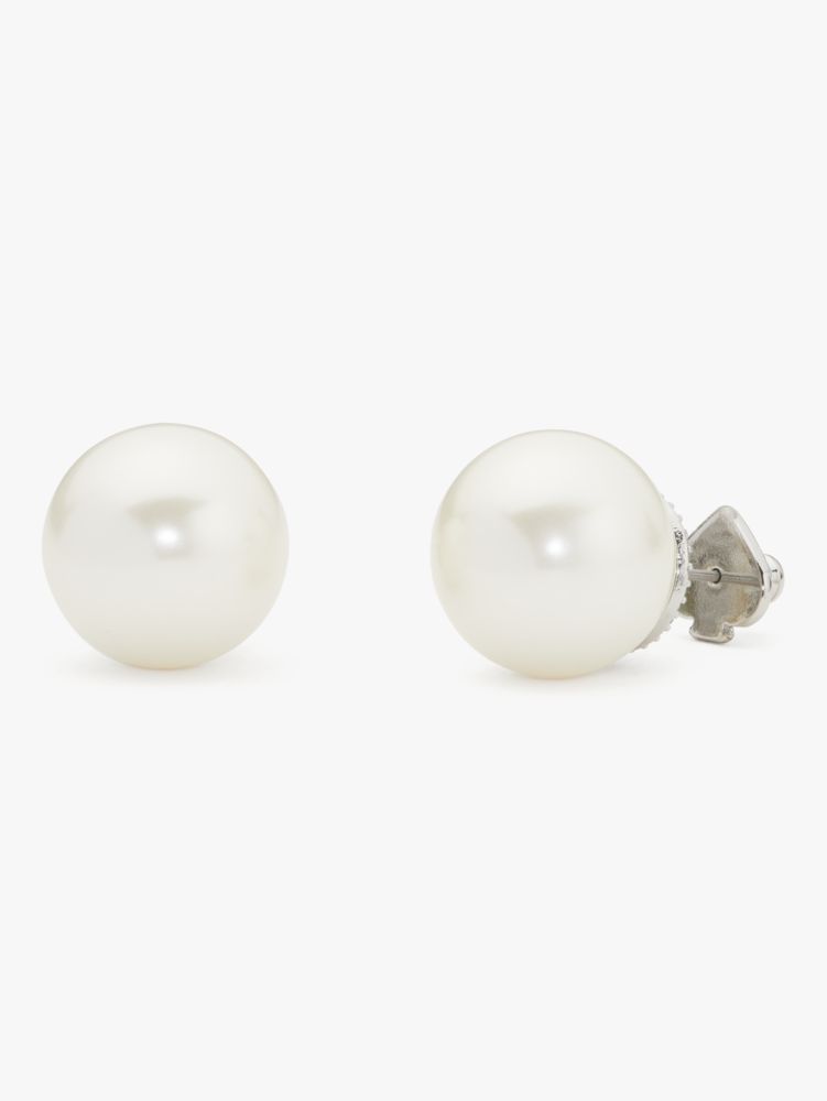 Pearls Please Statement Studs
