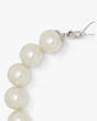 Pearls Please Collar, Cream/Silver, Product
