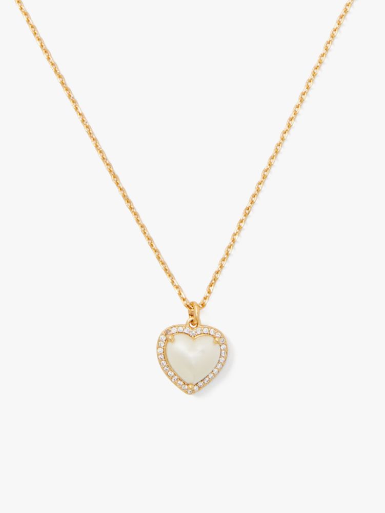 My Love Pavé Heart Pendant | Kate Spade New York