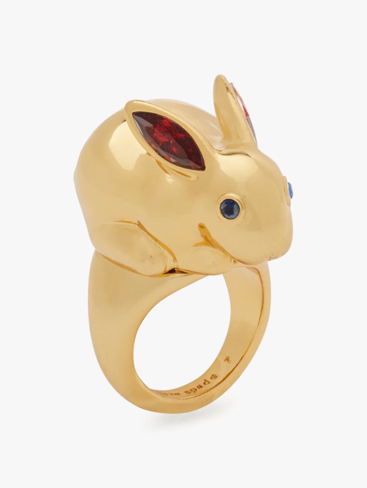 Year Of The Rabbit Cocktail Ring