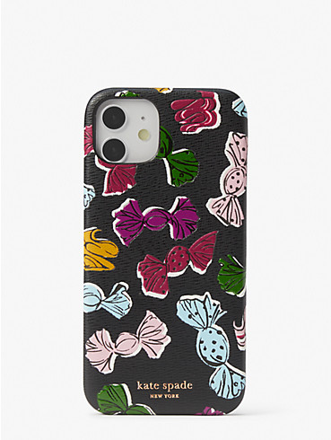 bonbon leather wrapped candy printed leather wrapped phone case 13, , rr_productgrid