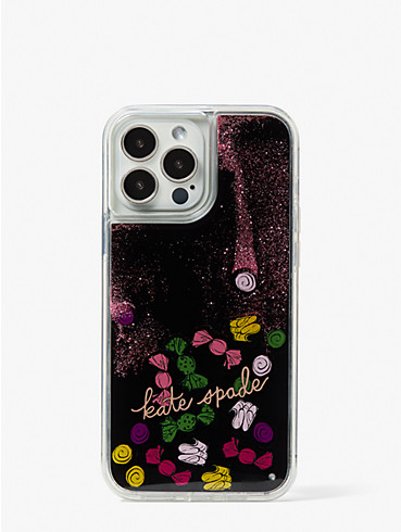 Campari Liquid Glitter Iphone 13 Pro Case Kate Spade Women Accessories Phones Cases 