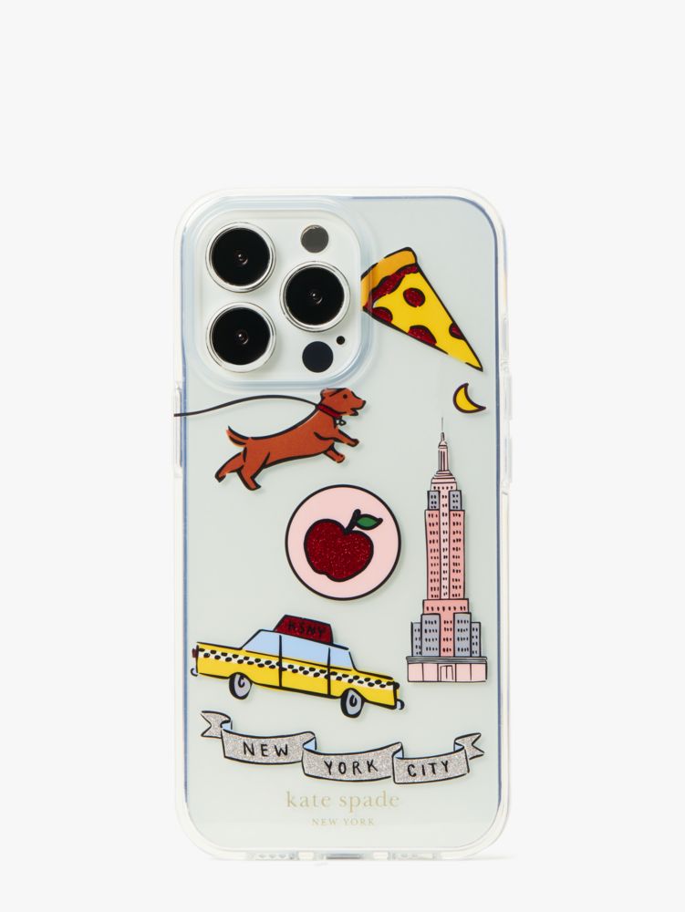 Kate Spade City Skyline iPhone 13 Pro Case. 1