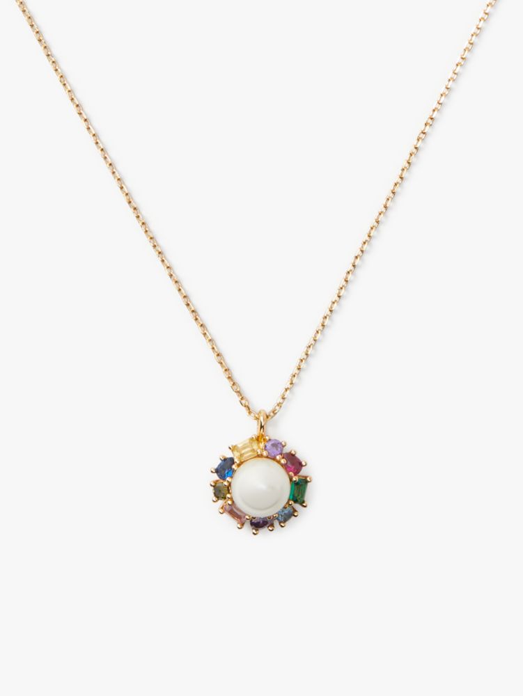 Kate Spade Candy Shop Pearl Halo Pendant