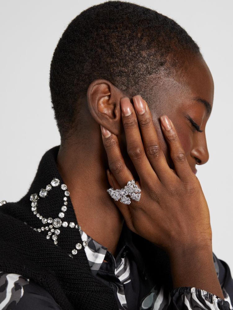 Take A Bow Cocktail Ring | Kate Spade New York